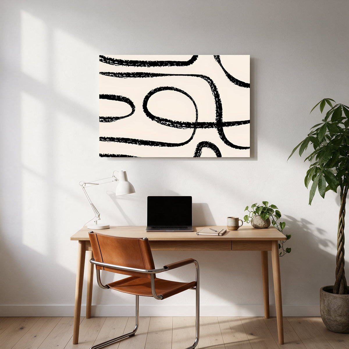 Loops on Cream — office room landscape