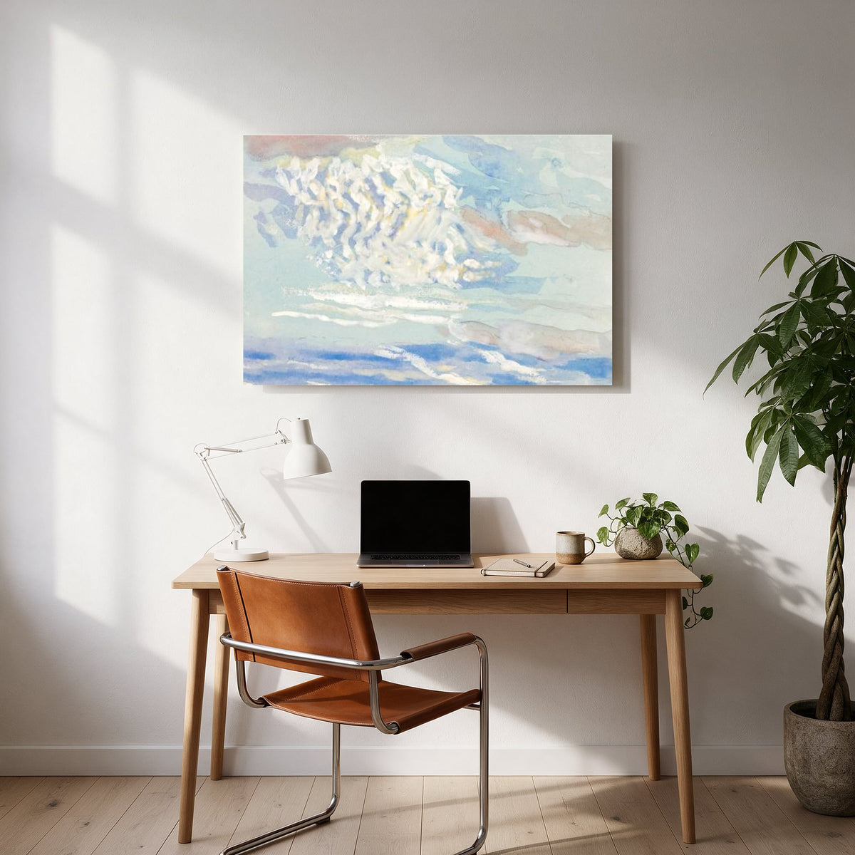 Rippling Sky and Sea — office room landscape