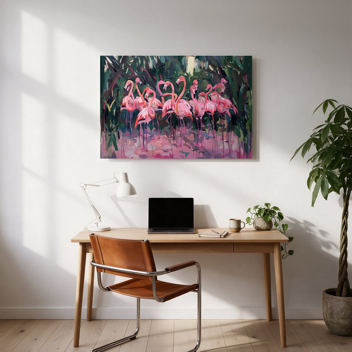 Flamingo Grove — office room landscape