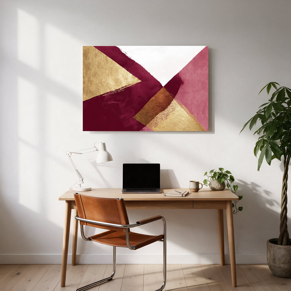 Angular Gold Diamond — office room landscape