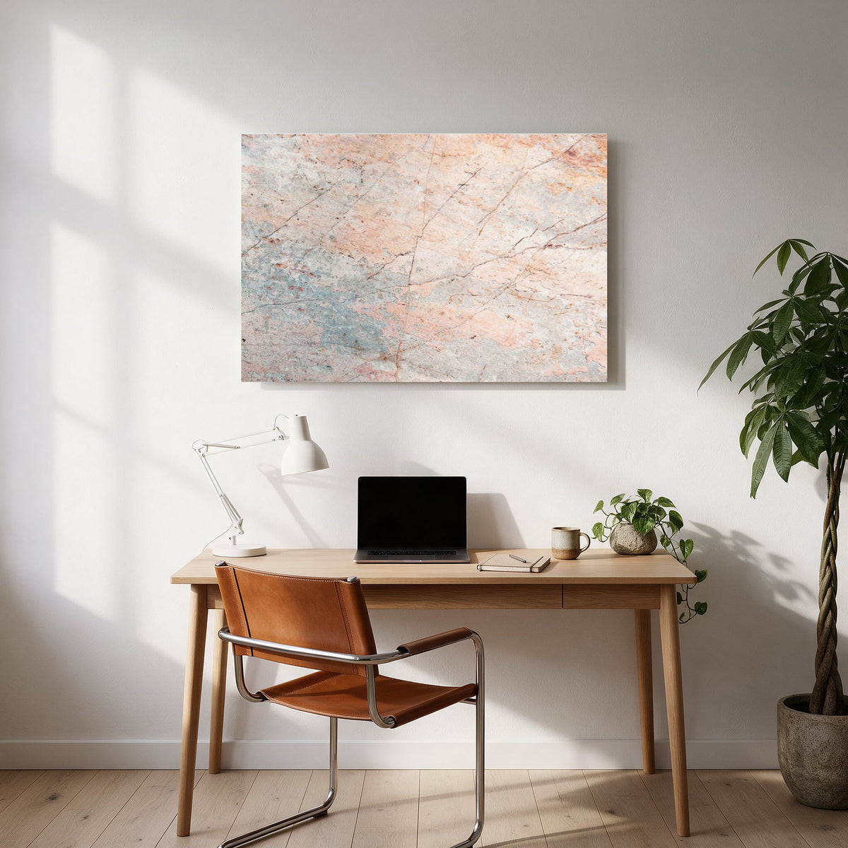 Blush Marble — office room landscape