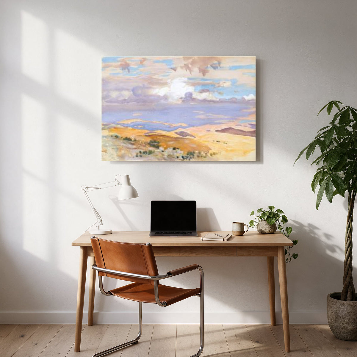 Painted Valley Sky — office room landscape