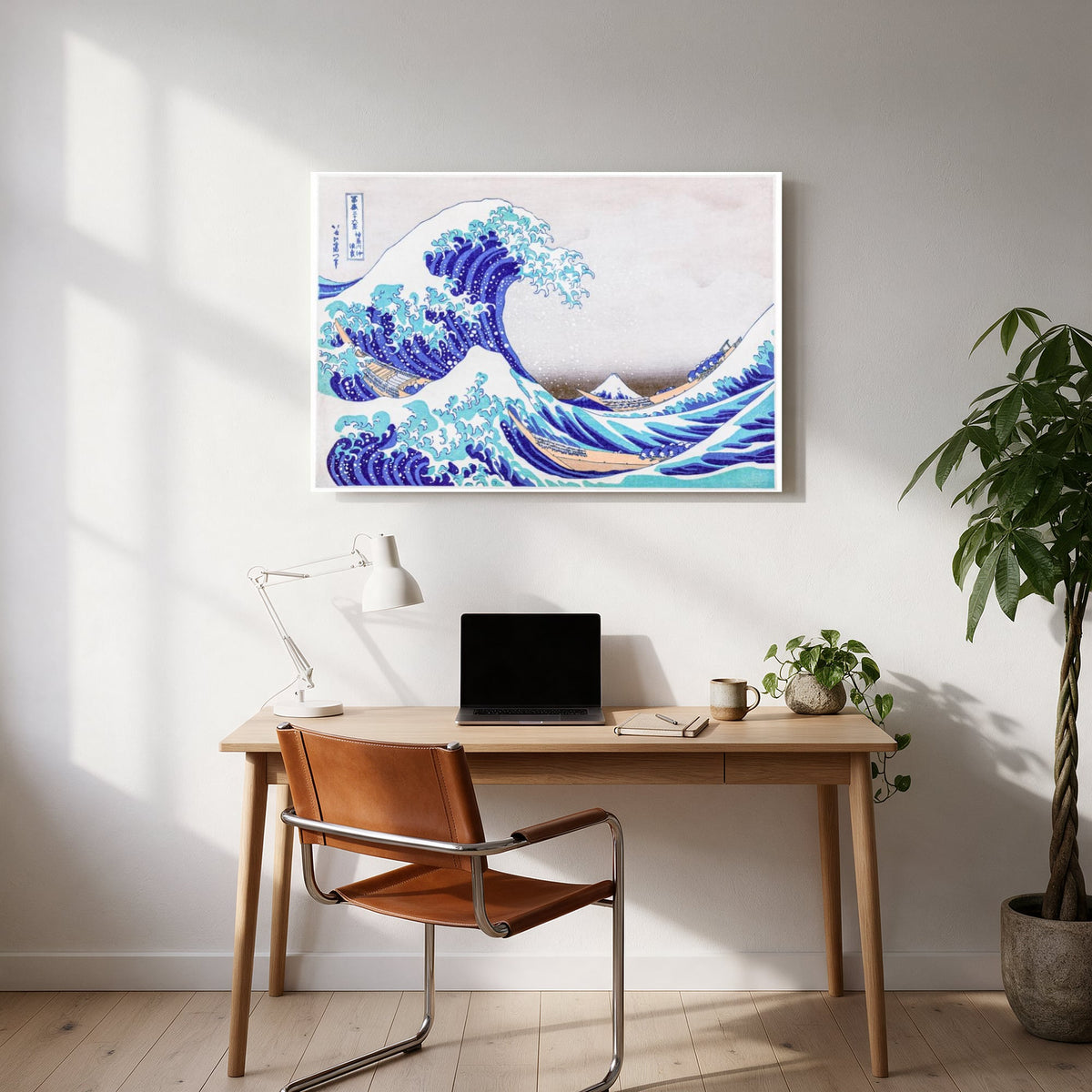 The Great Wave — office room landscape
