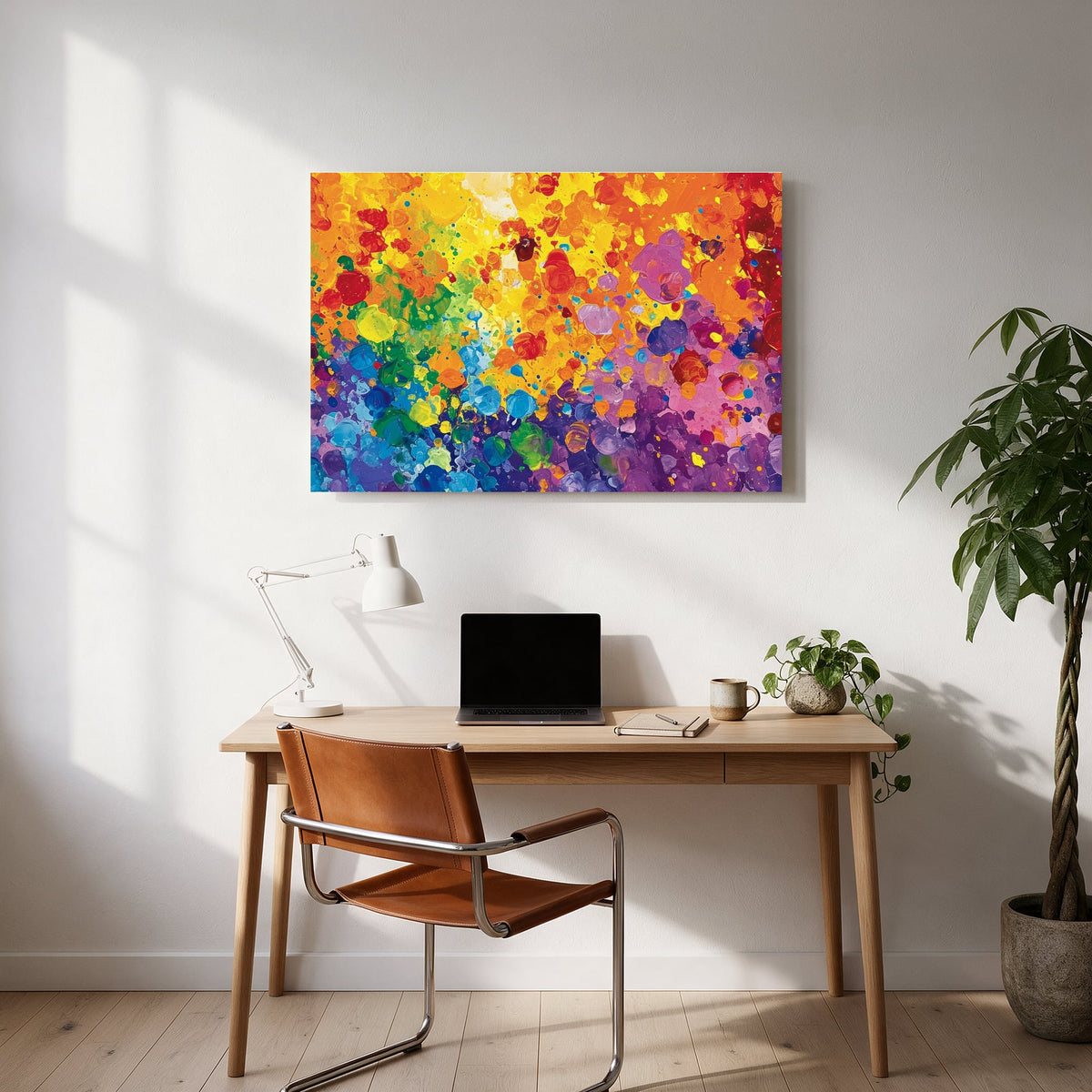 Confetti Splash — office room landscape