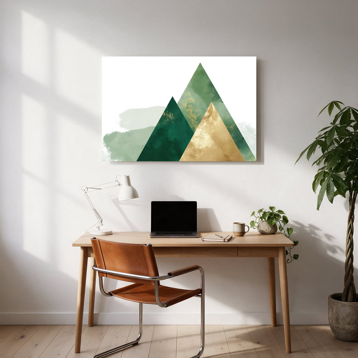 Emerald Triangle Peaks — office room landscape
