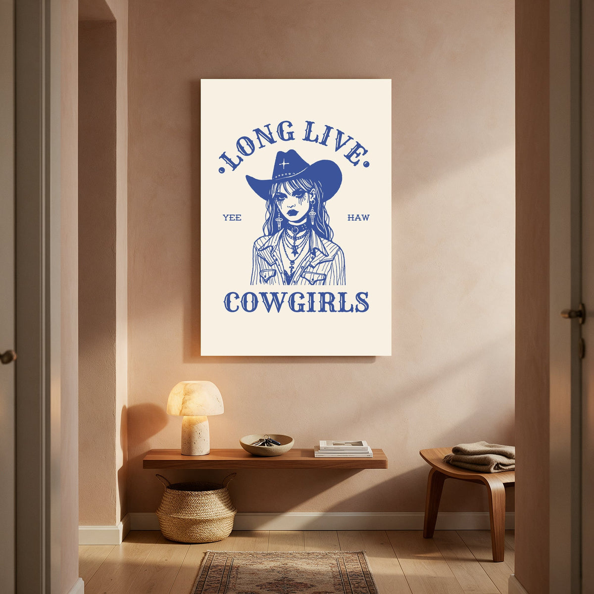 Long Live Cowgirls — Portrait Living Room- Final