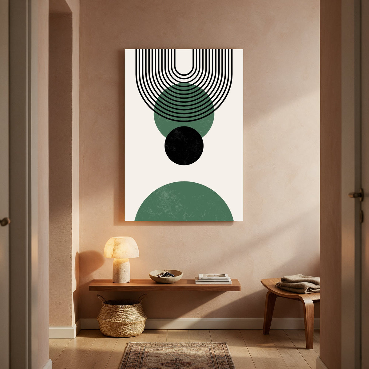Emerald Arch Totem — Portrait Living Room- Final