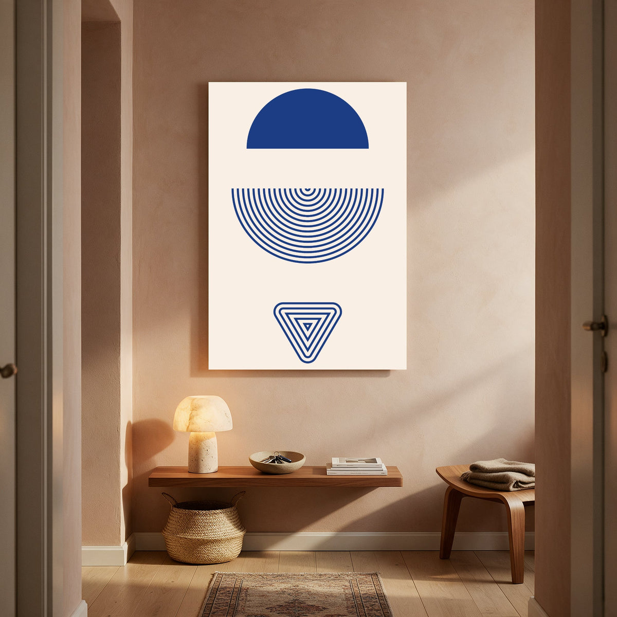 Cobalt Arch Spiral — Portrait Living Room- Final