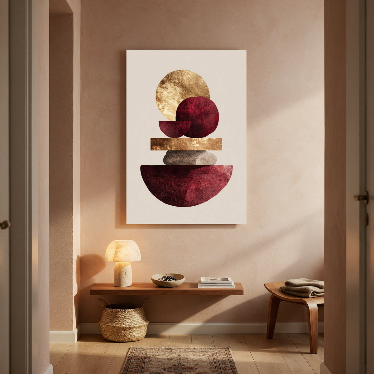 Golden Arch Totem — Portrait Living Room- Final