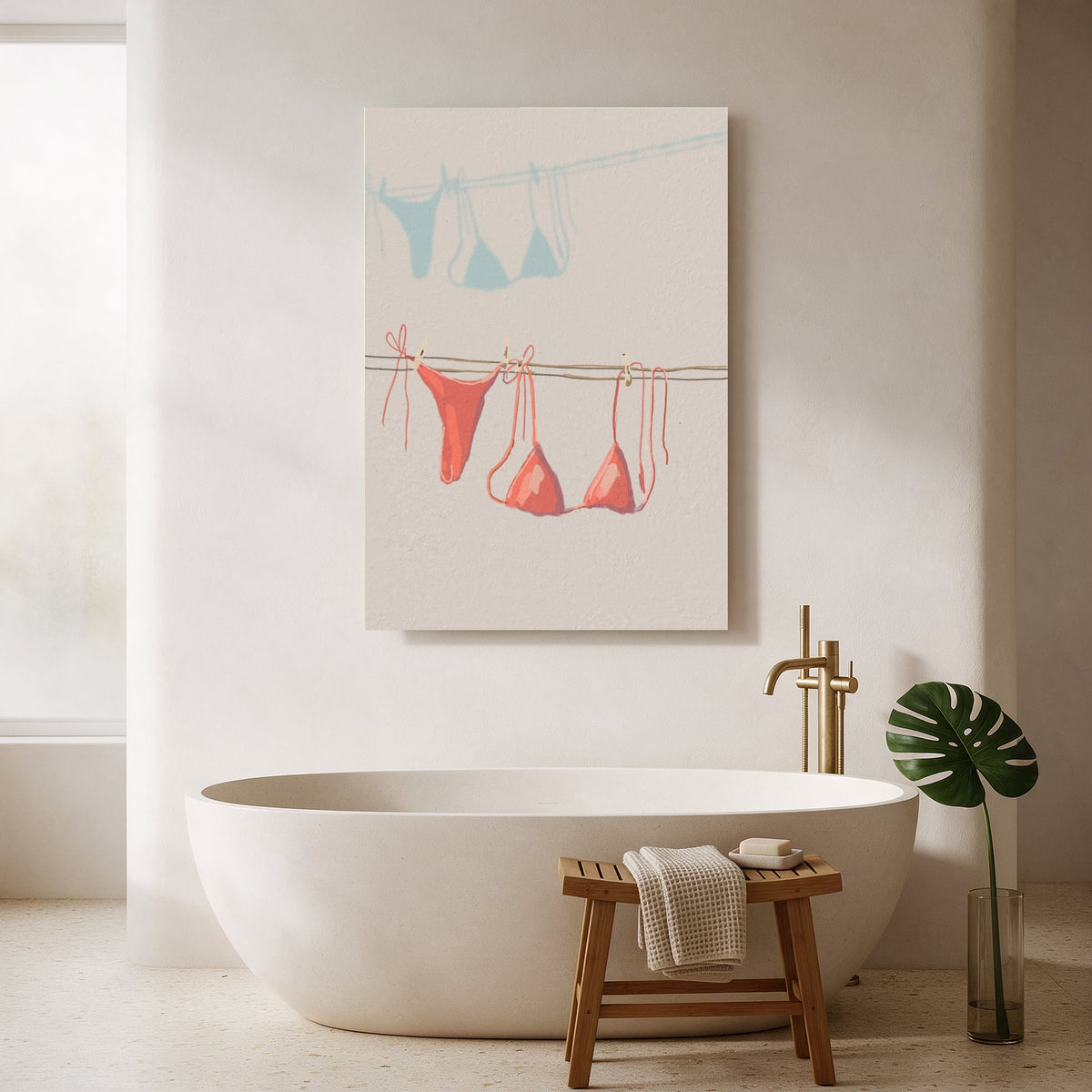 Bikini Line in Taupe — Portrait Bathroom Final