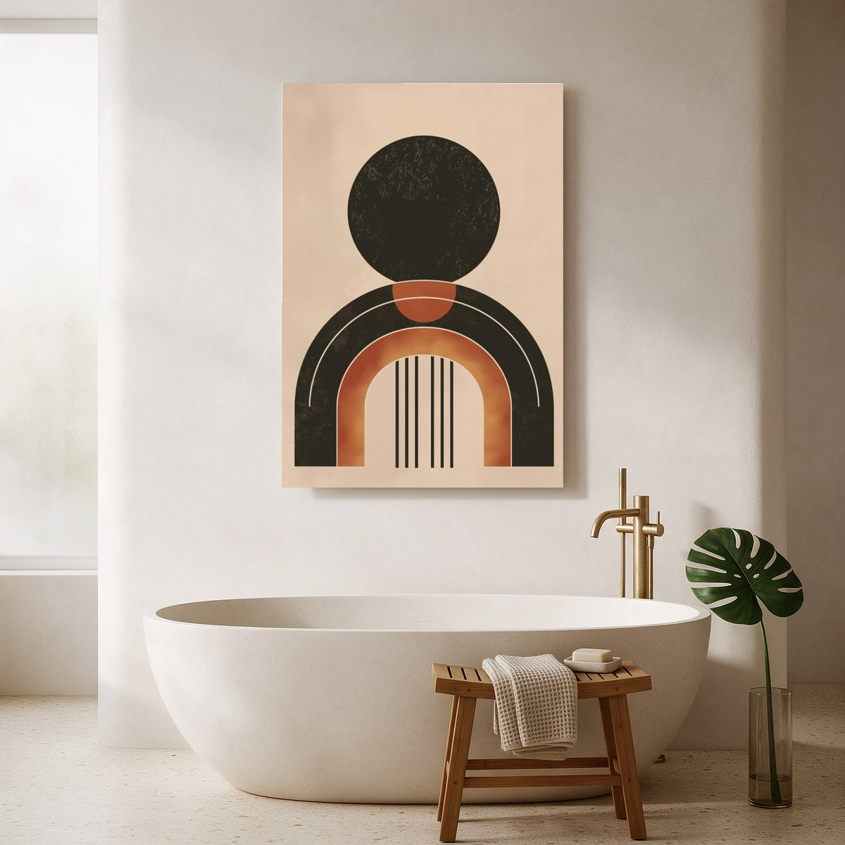 Terracotta Totem Arch — Portrait Bathroom Final