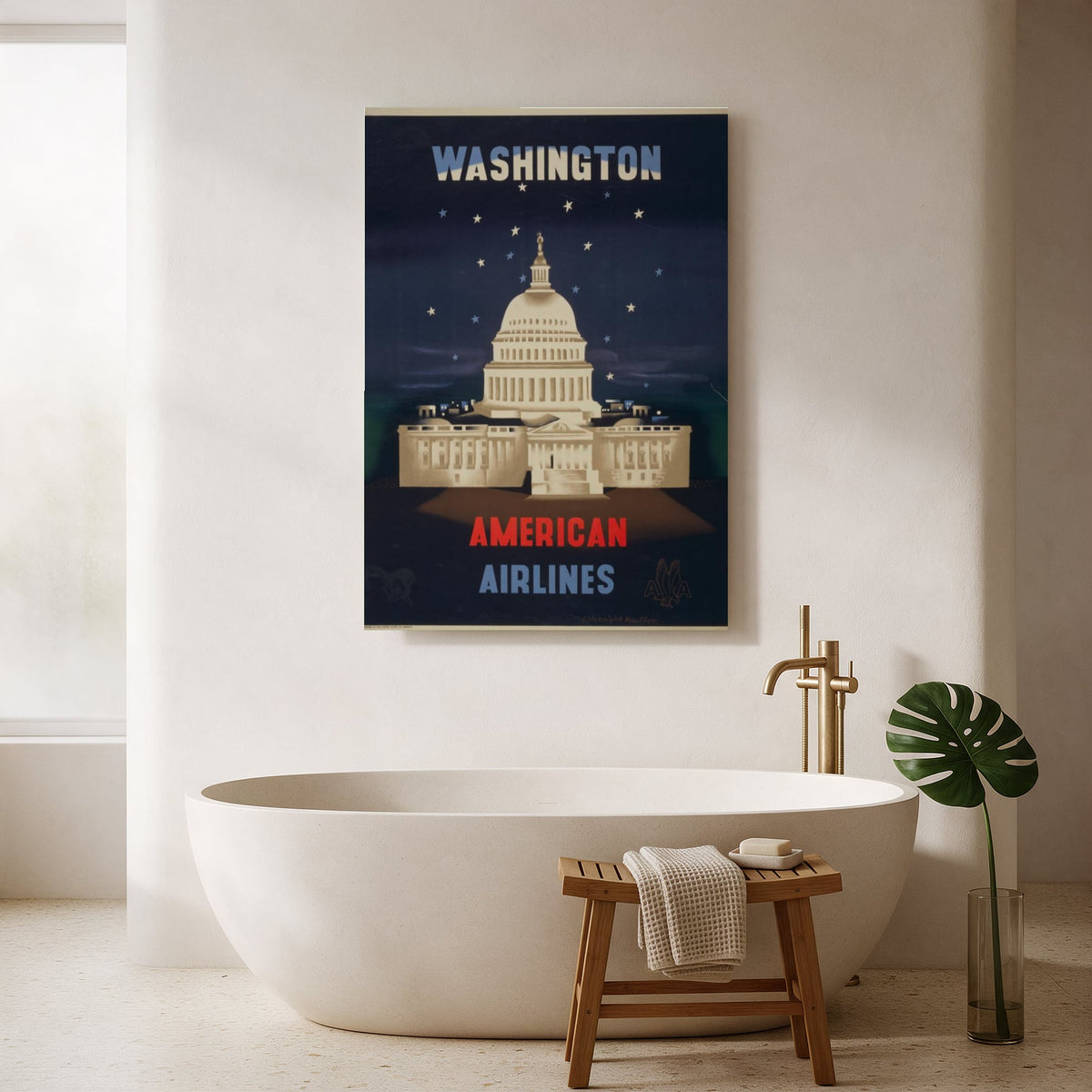 Washington by American Airlines — Portrait Bathroom Final
