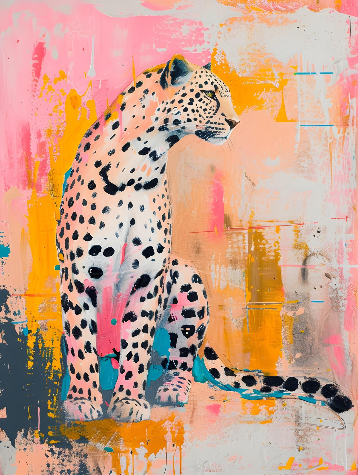 Snow Leopard Portrait