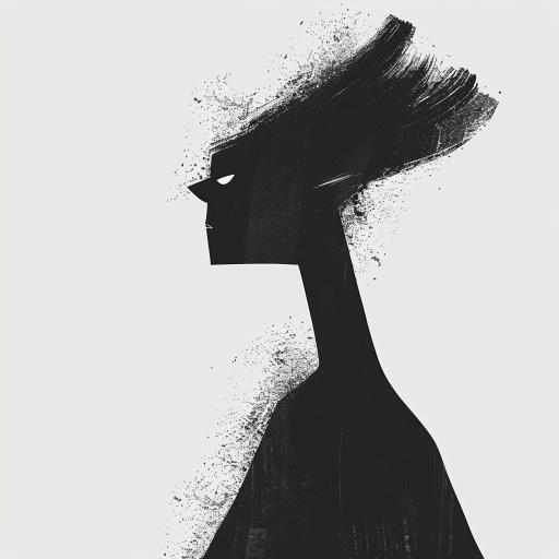 Ink Silhouette Profile