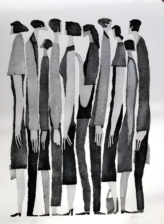 Line-Up in Grey