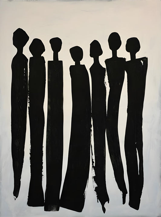 Standing Ink Figures