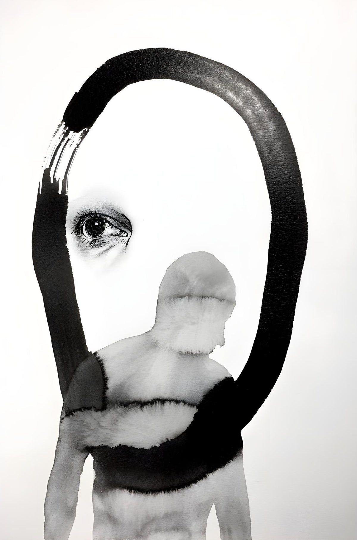 Portrait Through the Ring