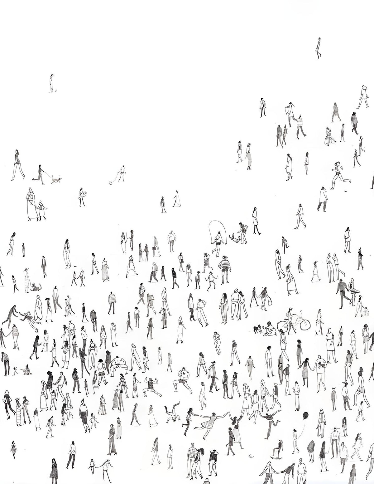 Crowd in Miniature