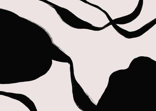 Black Ribbon Shapes