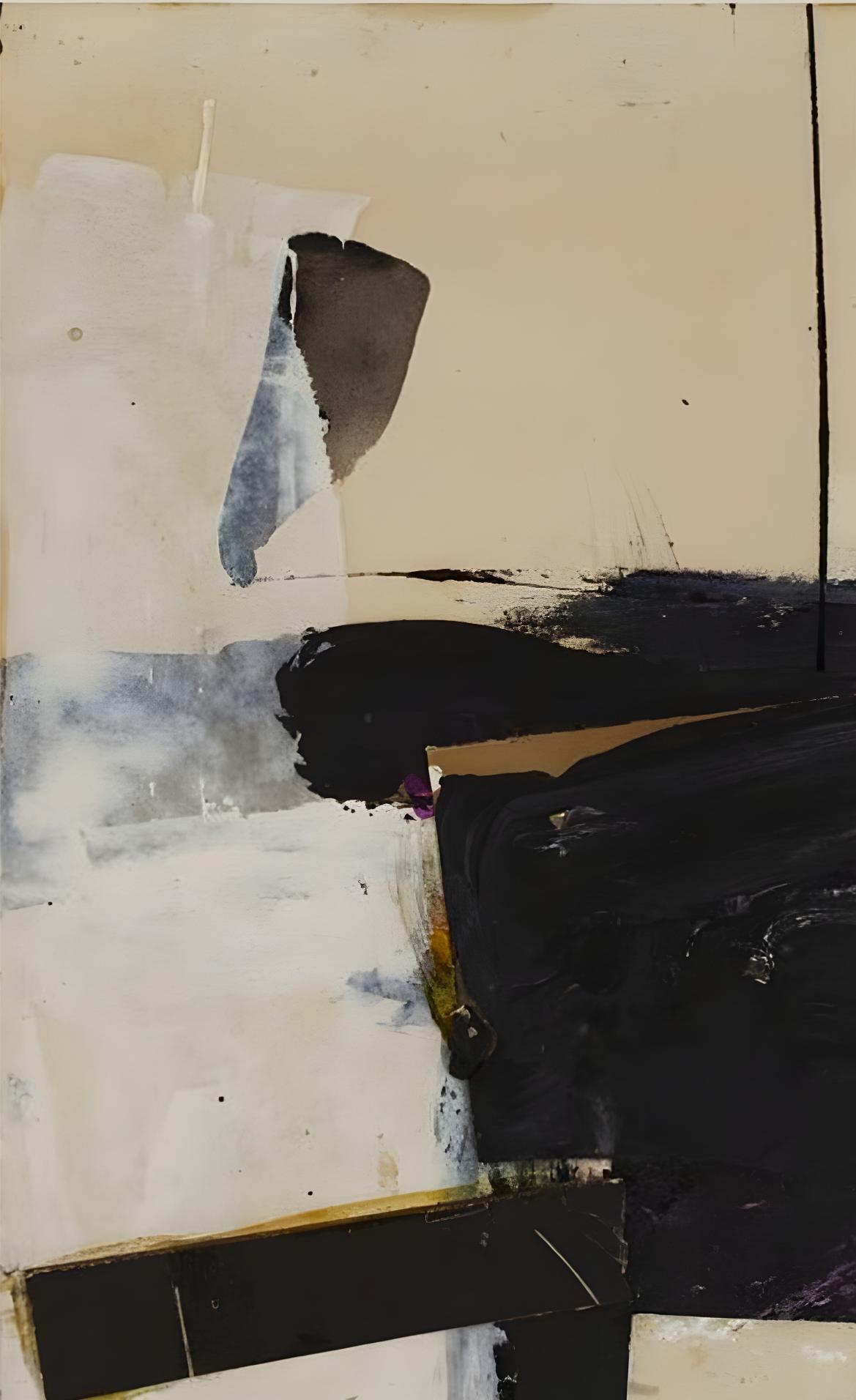 Sand and Black Collage