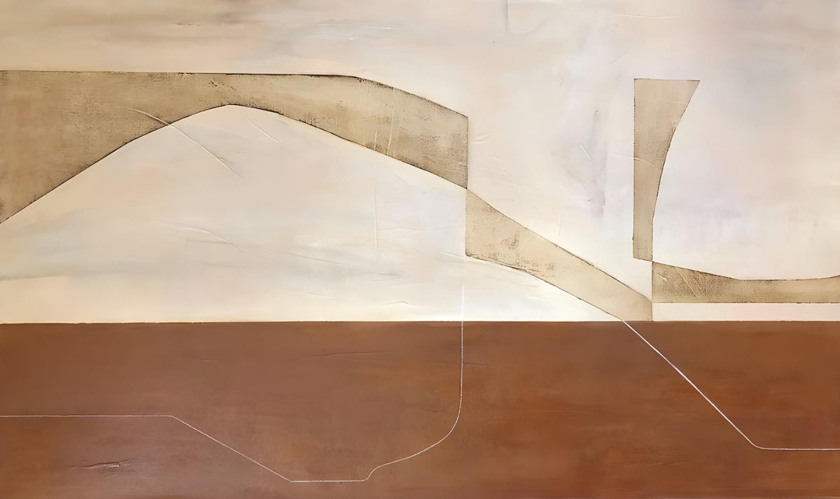 Desert Horizon Abstract