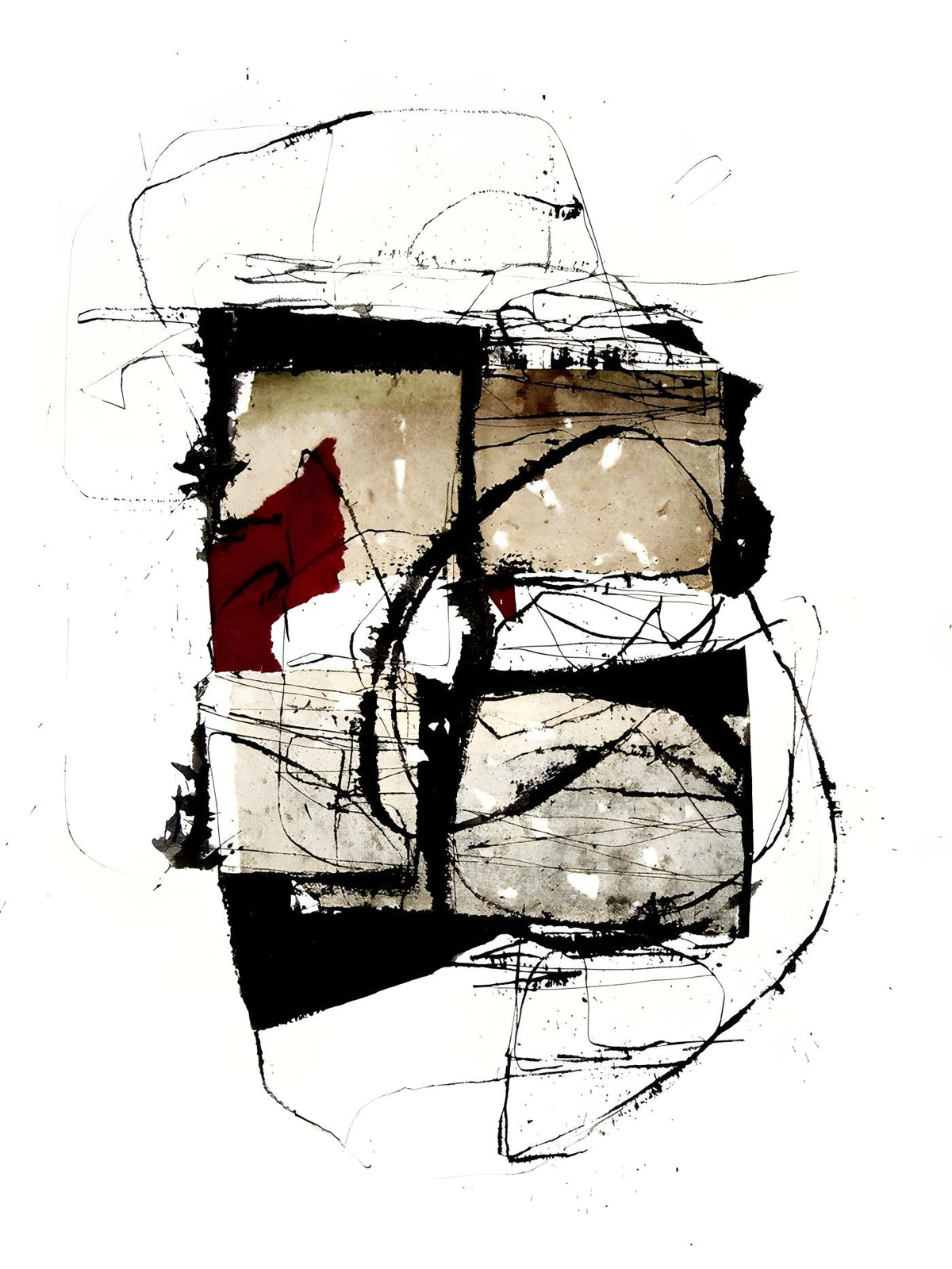 Collage Frame Abstract