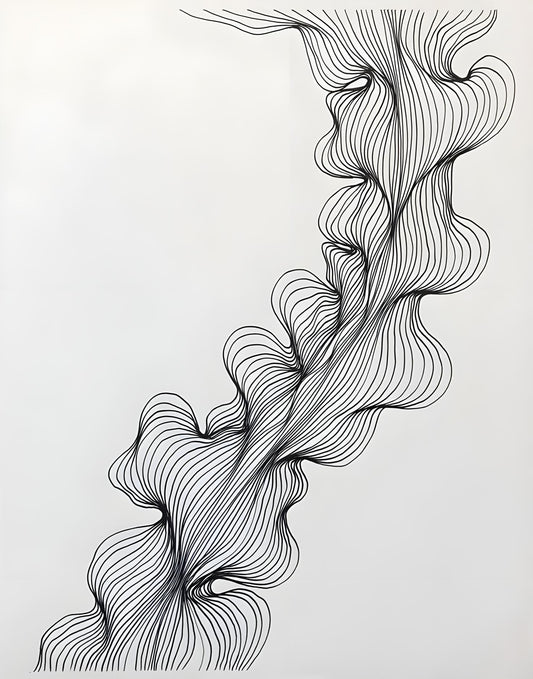 Flowing Line Ribbon