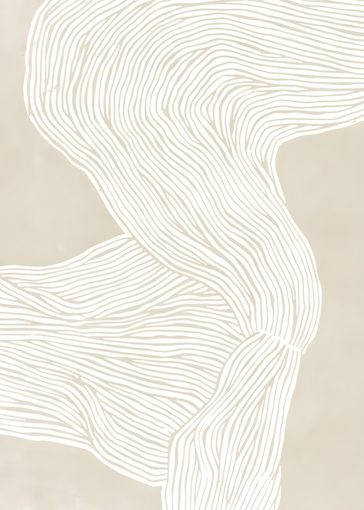Cream Flow Lines