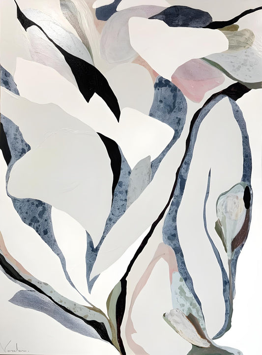 Petal Collage Abstract