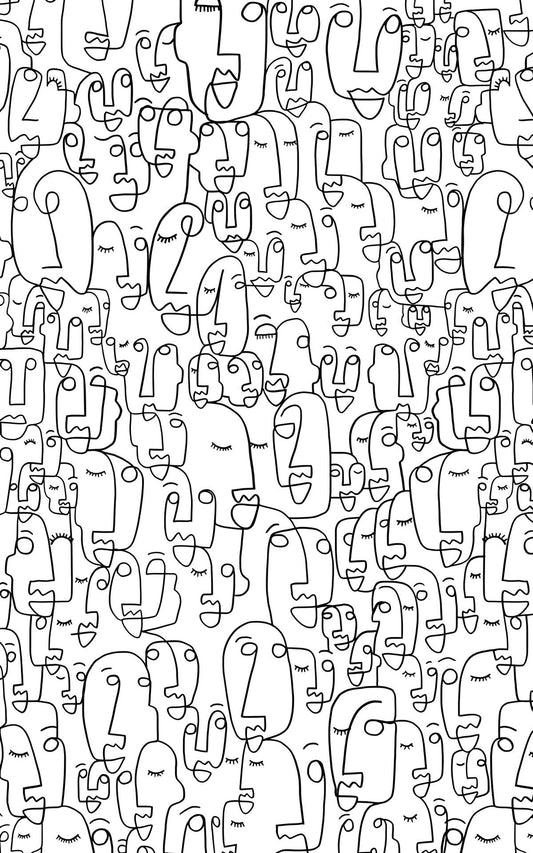 Faces in Line