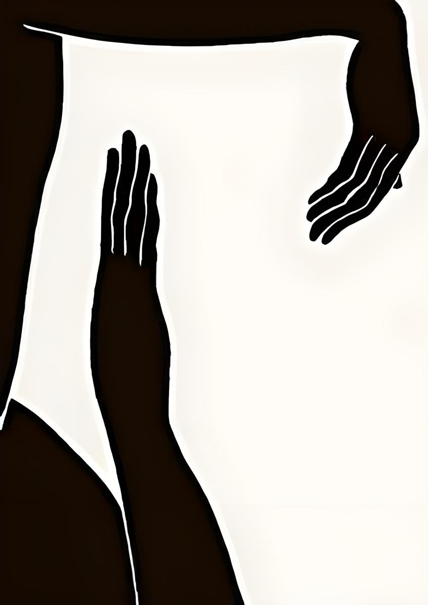 Hands and Silhouette