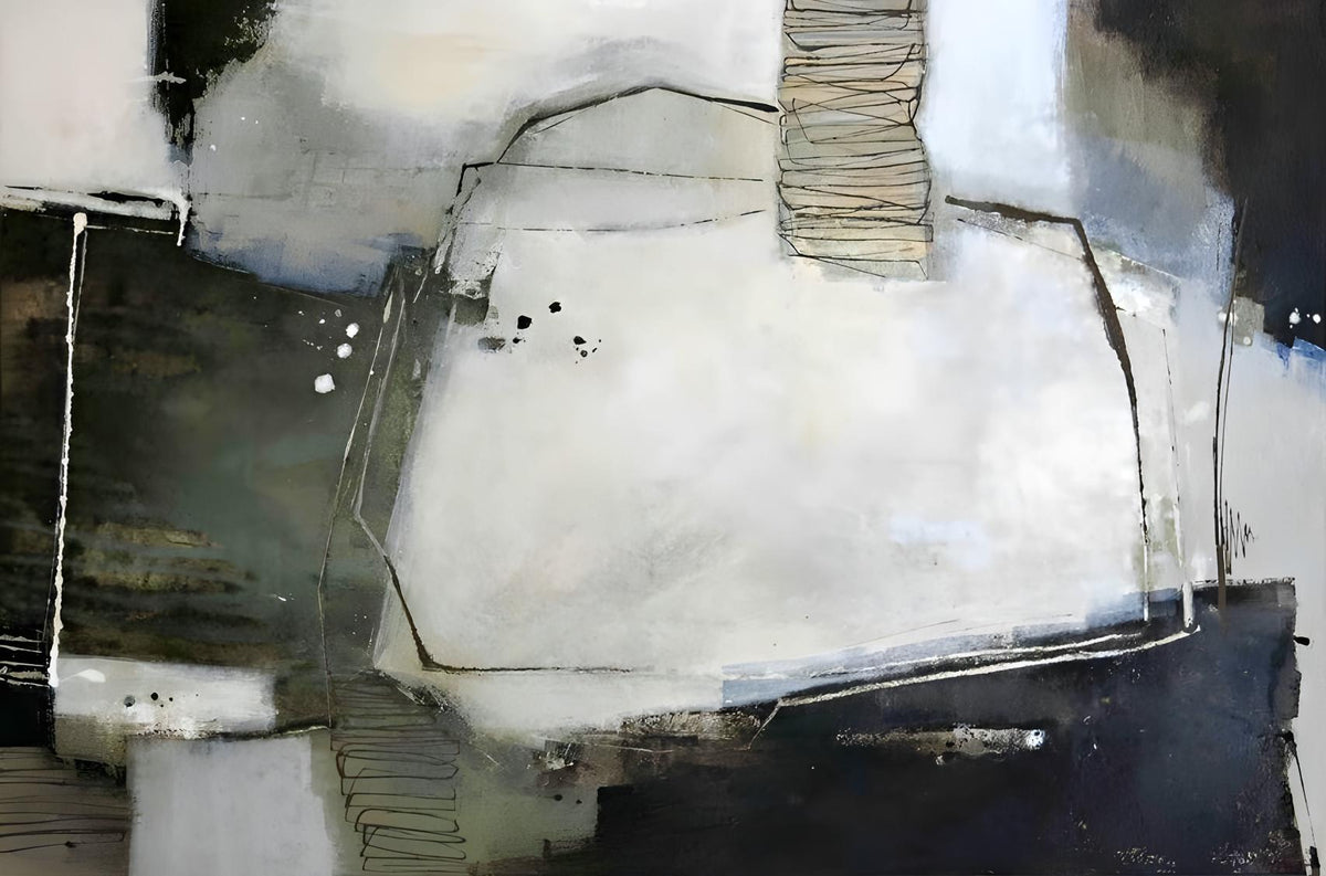 Abstract van een verweerde muur
