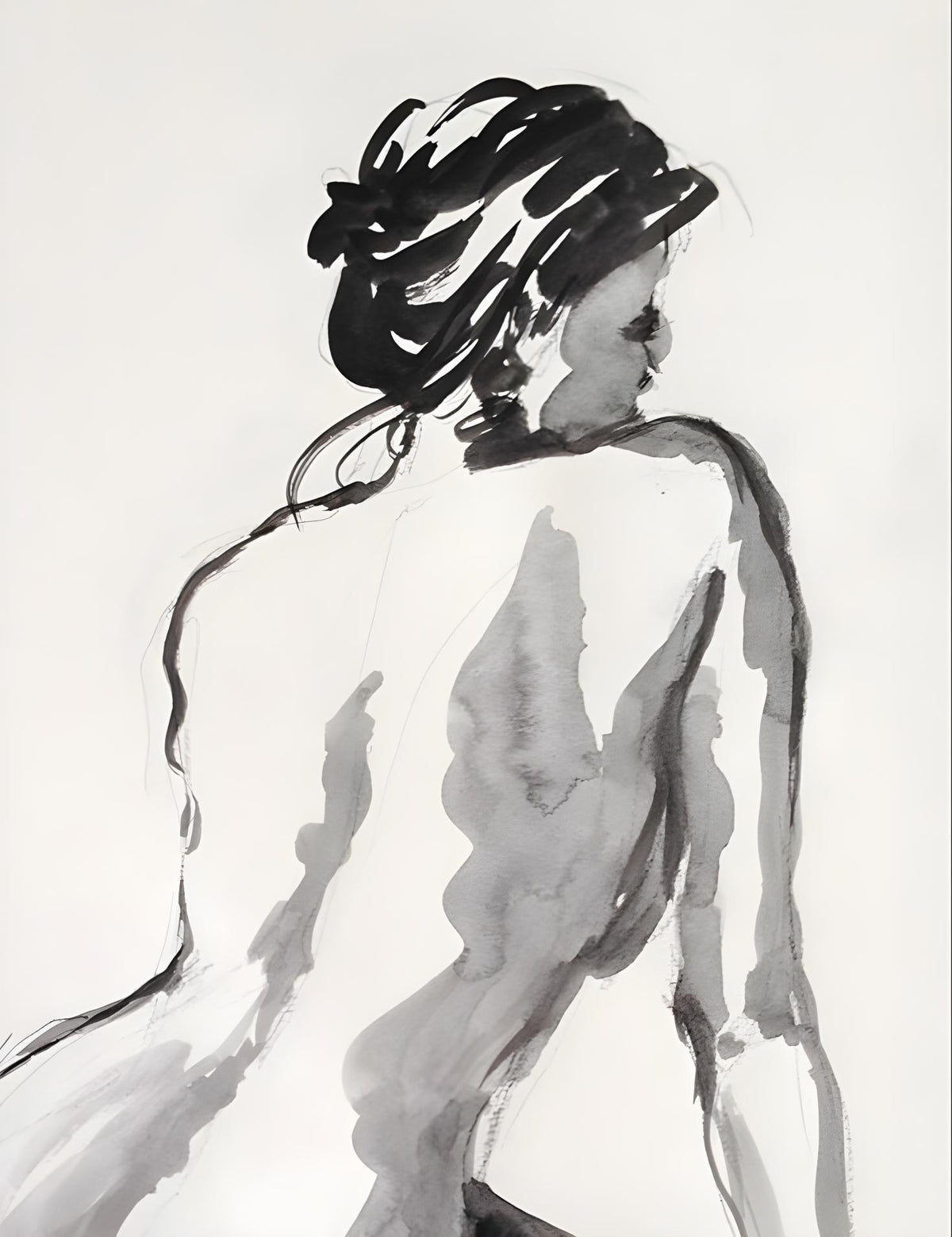 Back Figure Study