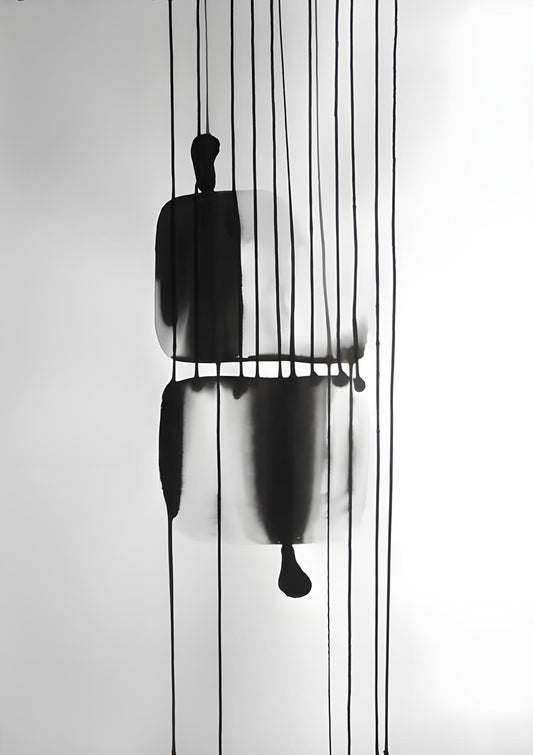 Hanging Strings Silhouette