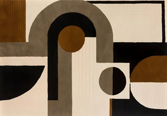 Geometric Earth Tones