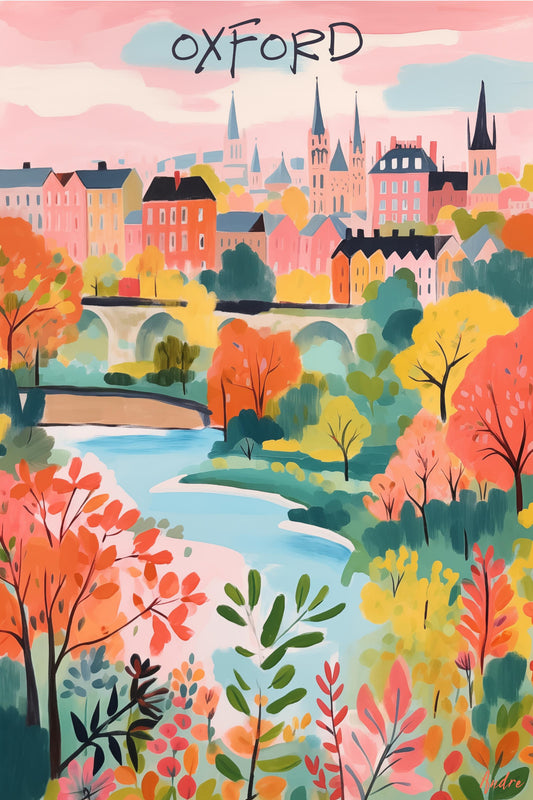 Oxford Riverside Autumn
