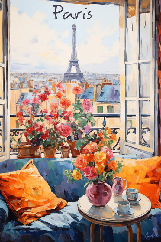 Paris Window Bouquet