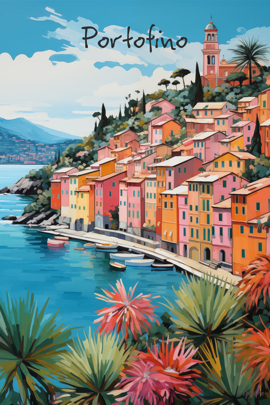Portofino Harbour Blooms