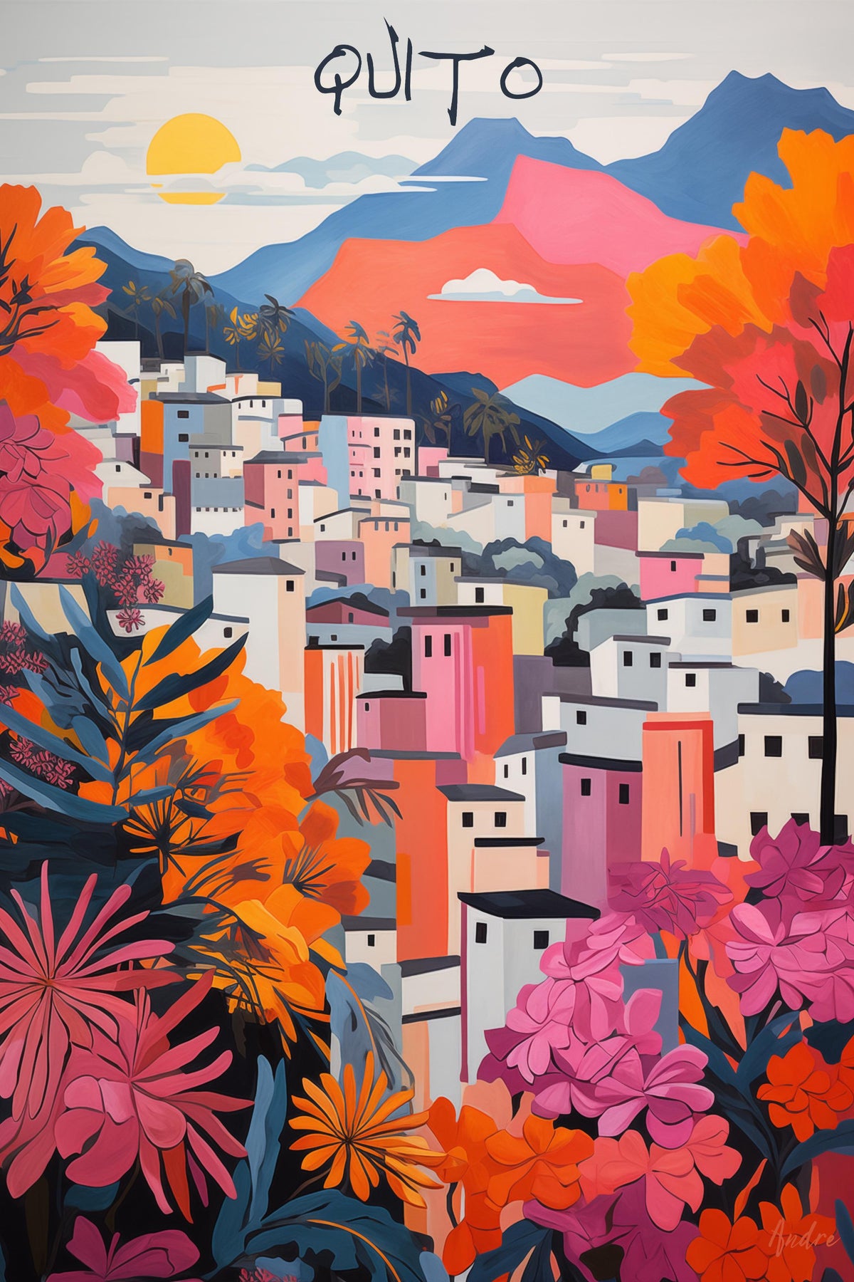 Quito Hillside Blooms