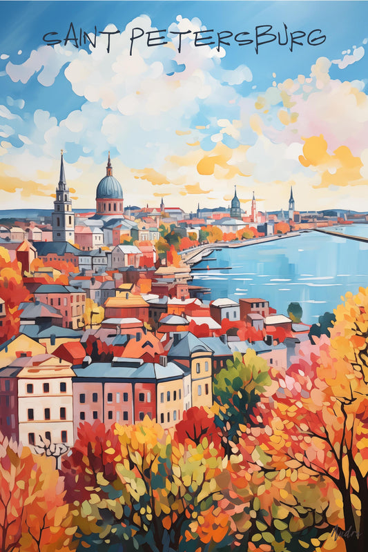 Saint Petersburg Autumn Blooms