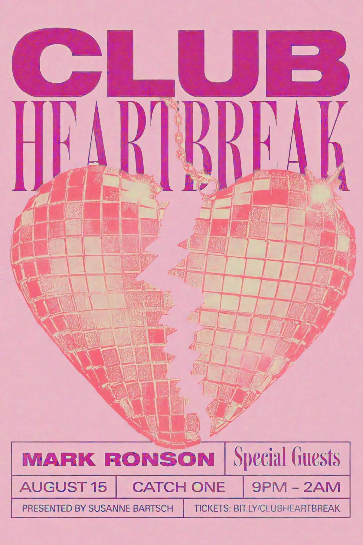Club Heartbreak Poster
