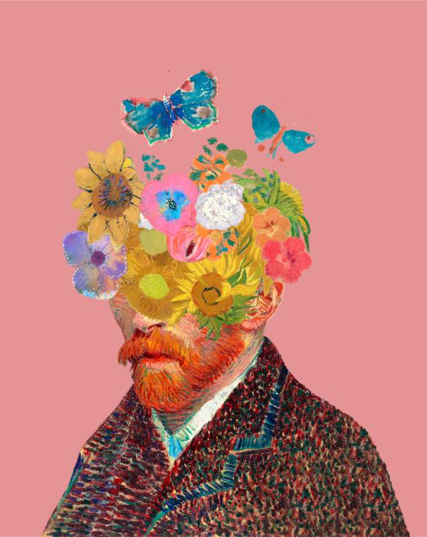 Flower Head Portrait