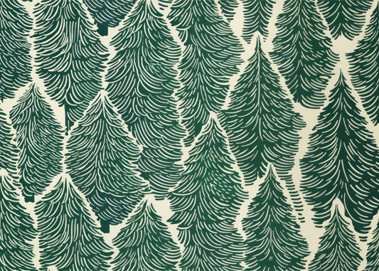 Evergreen Trees Pattern