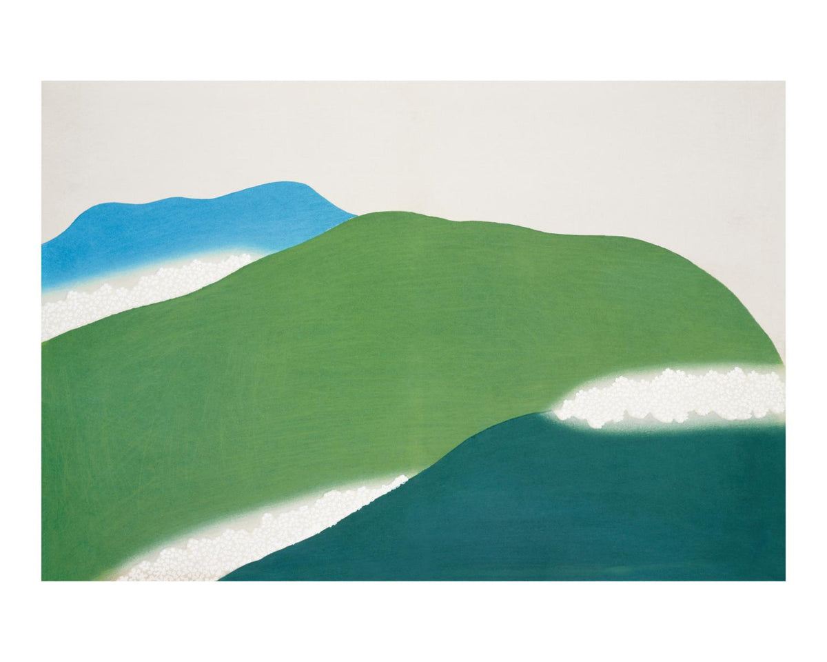 Green Hills and Blue Sky