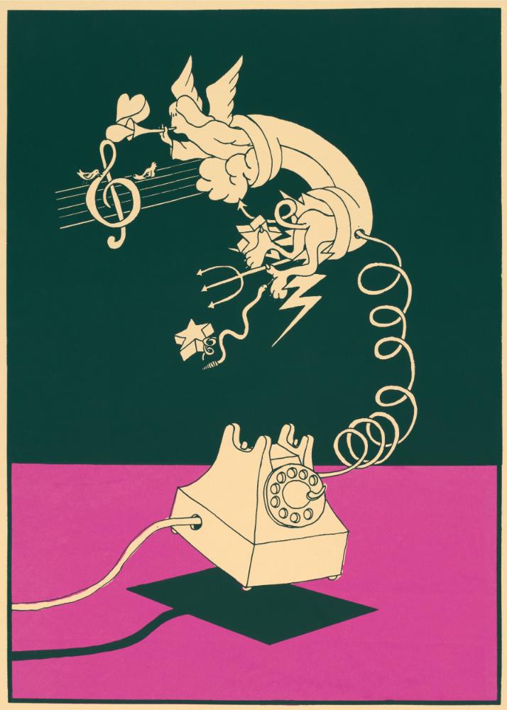 Telephone Muses Poster