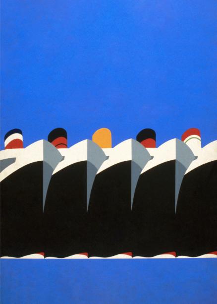 Ocean Liners Poster
