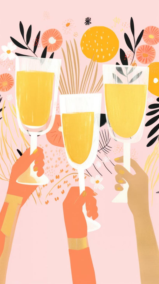 Cheers with Bubbles
