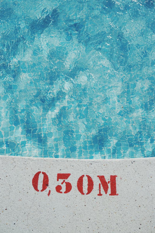 Pool Depth Marker 0.30M