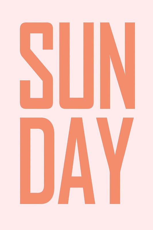 Sunday in Peach