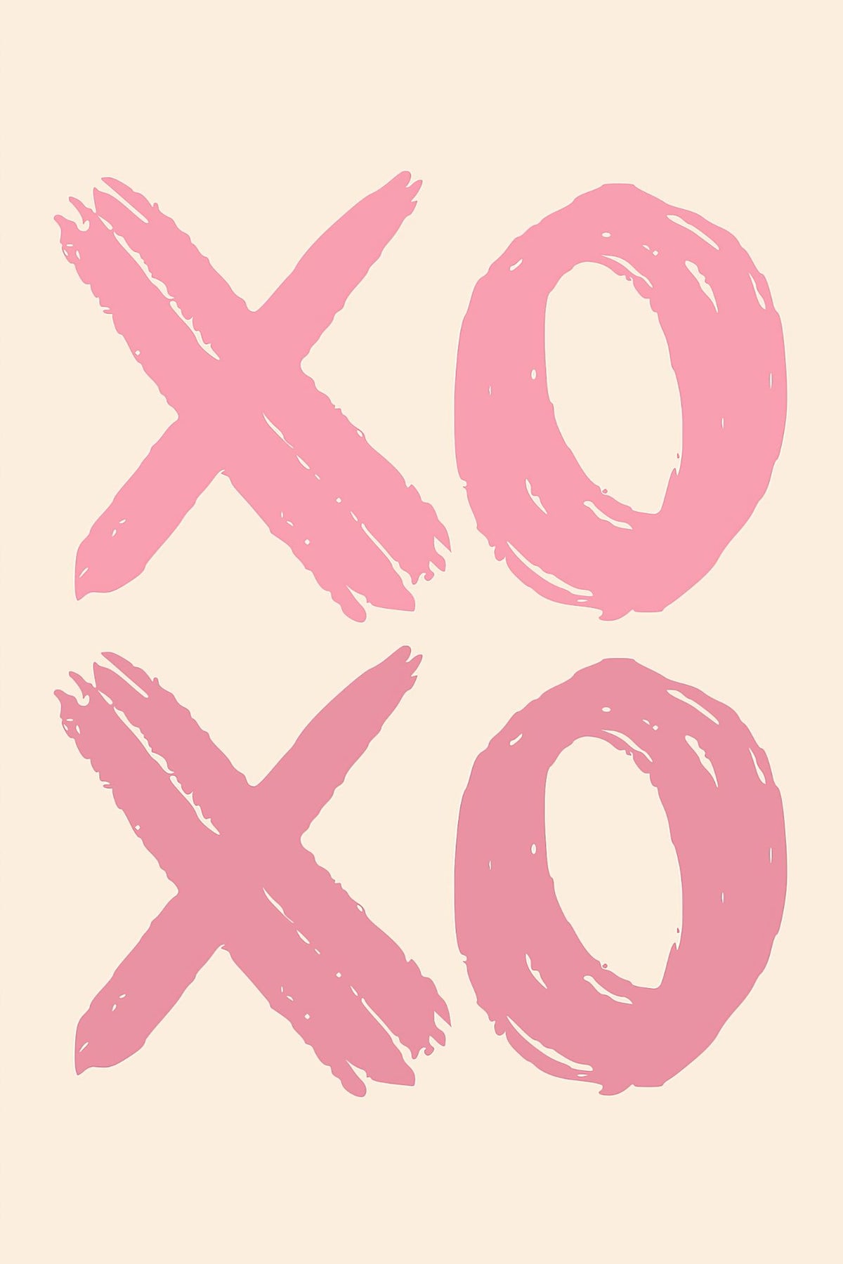 XOXO Penseelstreken